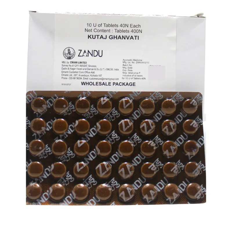 Kutajaghan Vati (40Tabs) – Zandu Pharma