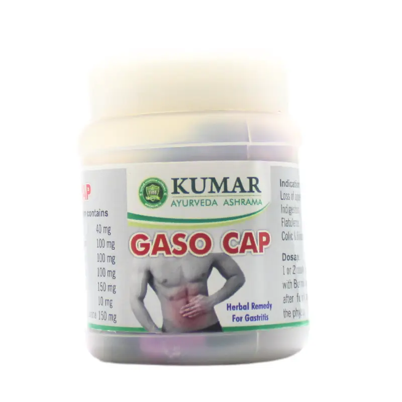 Gaso Capsule (30Caps) – Kumar Ayurveda Ashrama