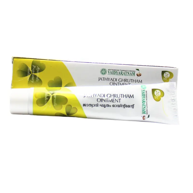 Jathyadi Ghrutham Ointment (20Gm) – Vaidyaratnam
