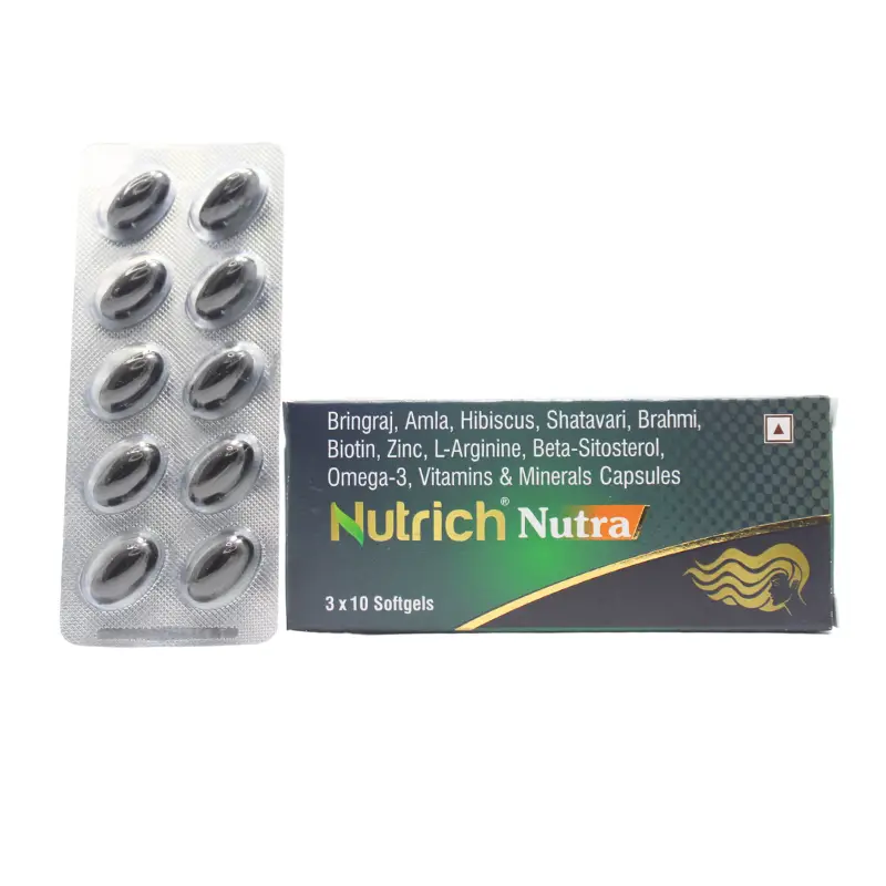 Nutrich Nutra Softgel Capsules (10Caps) – Ayulabs