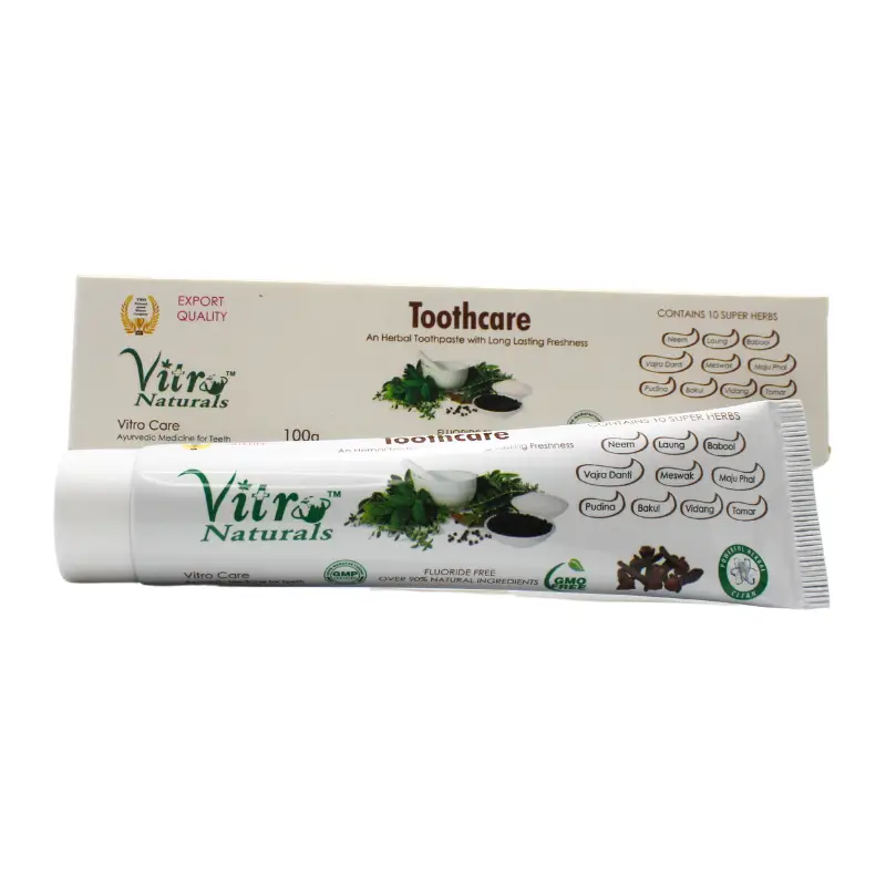 Toothcare (100Gm) Vitro Naturals – Vitromed Healthcare