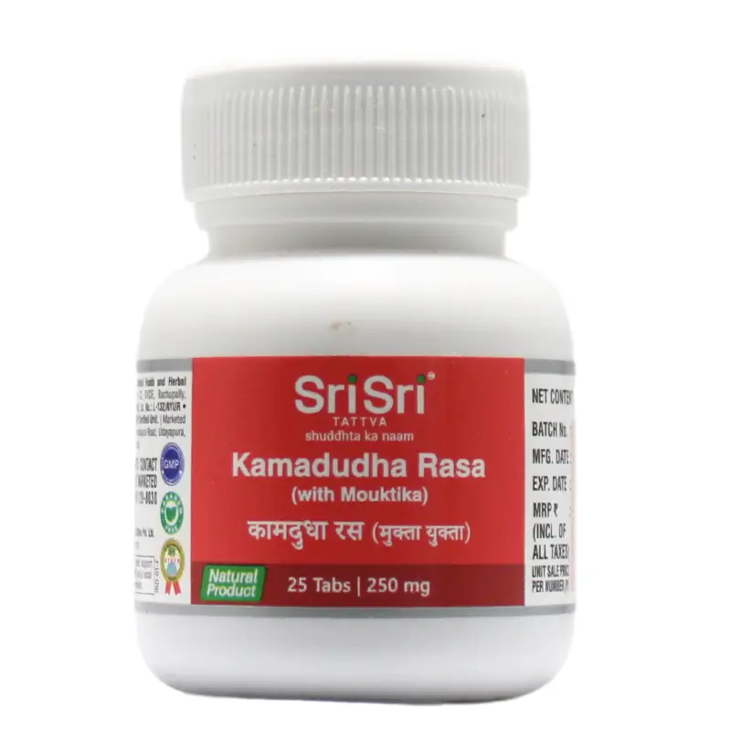 Kamadudha Ras (25Tabs) – Sri Sri Tattva