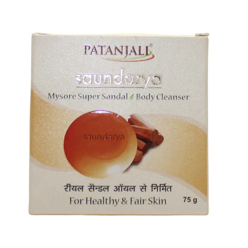Saundarya Sandal Soap (75Gm) – Patanjali Ayurveda