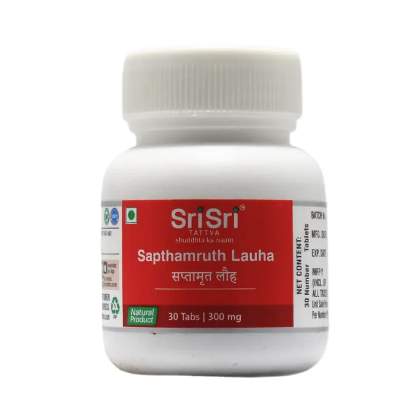 Saptamruth Lauh (30Tabs) – Sri Sri Tattva
