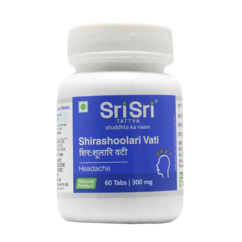 Shirashoolari Vati (60Tabs) – Sri Sri Tattva