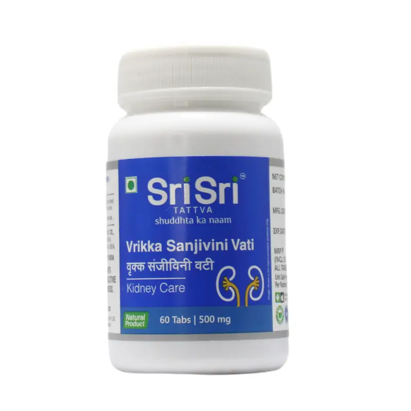 Vrikka Sanjivini Vati (60Tabs) – Sri Sri Tattva