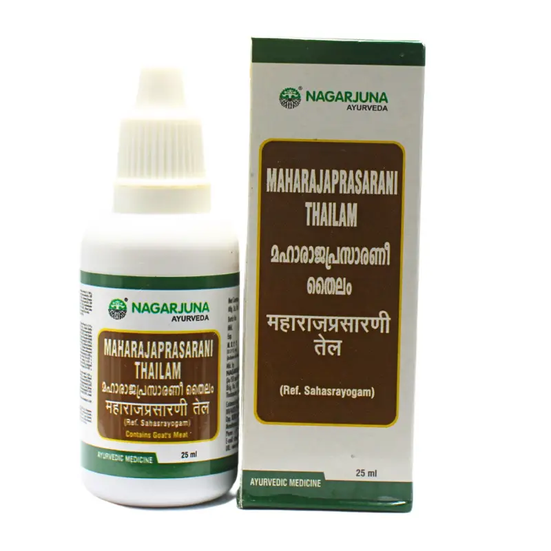 Maharaja Prasarini Taila (25ml) – Nagarjuna