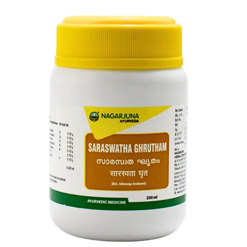 Saaraswatha Ghrutham (200Gm) – Nagarjuna