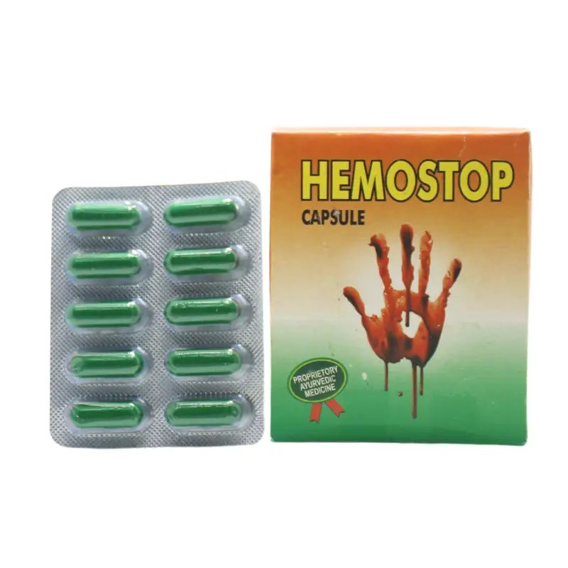 Hemostop (10Caps) – Shree Ayurvedic