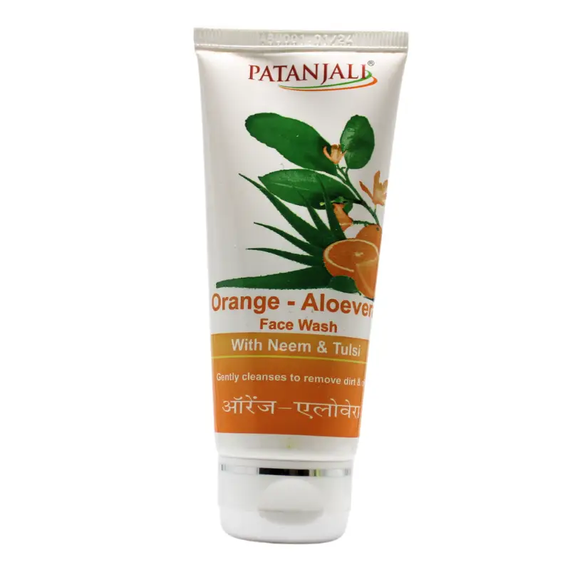 Orange Aloevera Face Wash – Patanjali Ayurveda