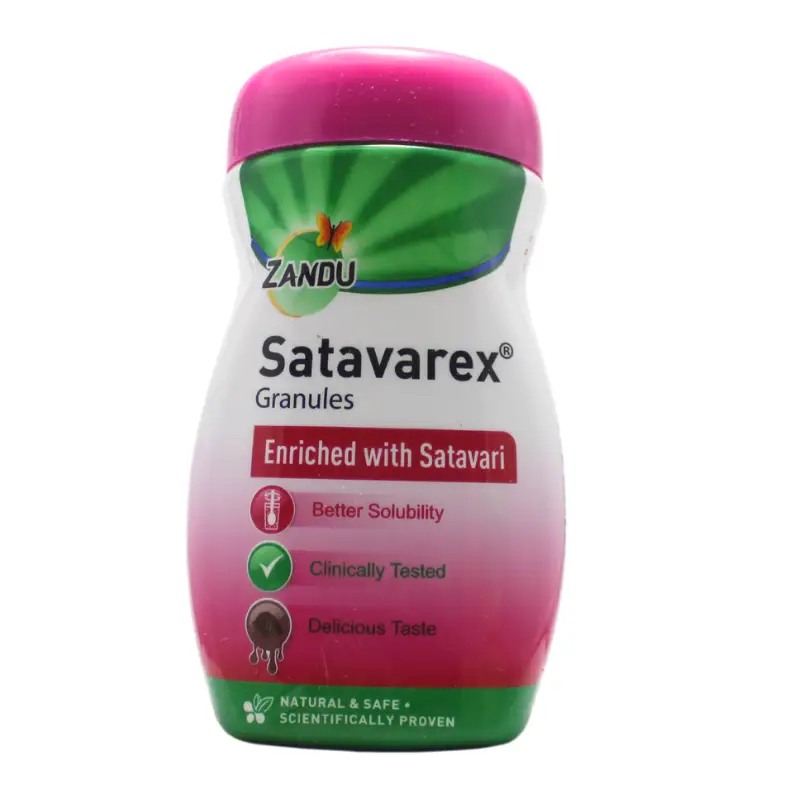 Satavarex Granules (210gm) – Zandu Satavarex Granules | Enriched with Shatavari
