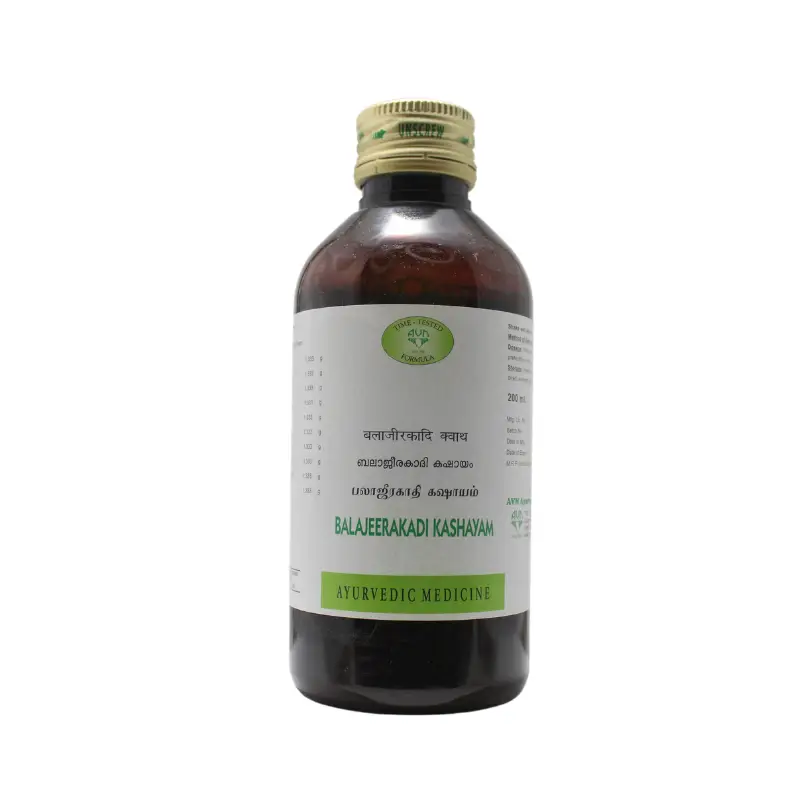 Balajeerakadi Kashayam (200ml) – Avn Ayurveda