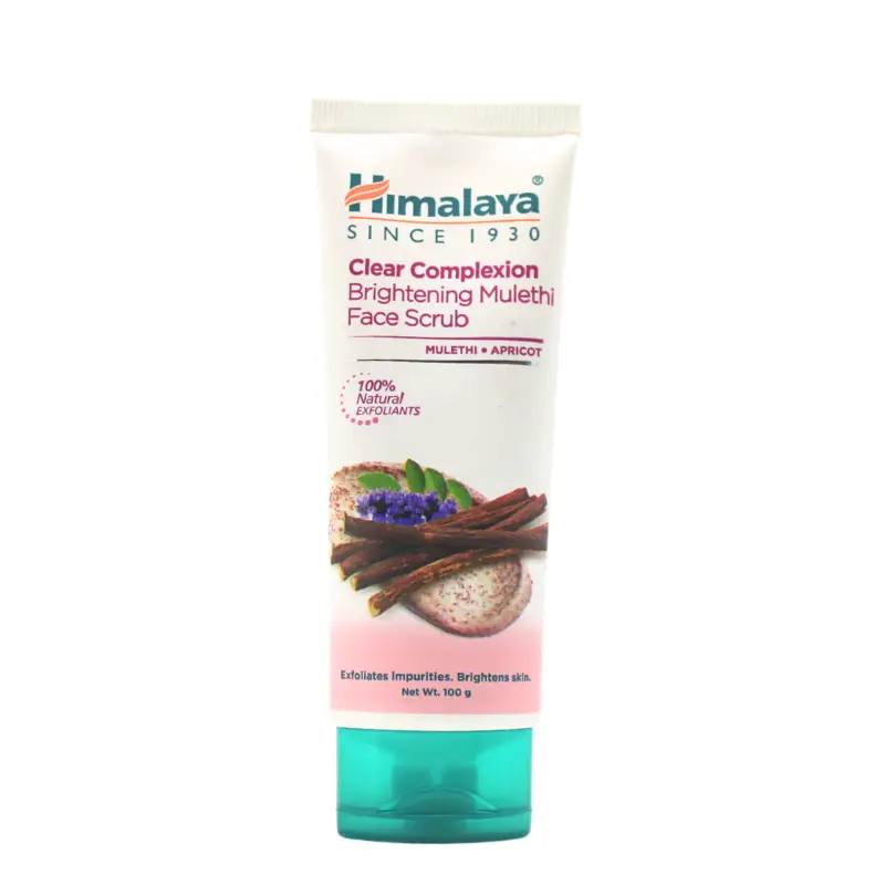 Clear Complexion Whitening Face Scrub (100Gm) – Himalaya