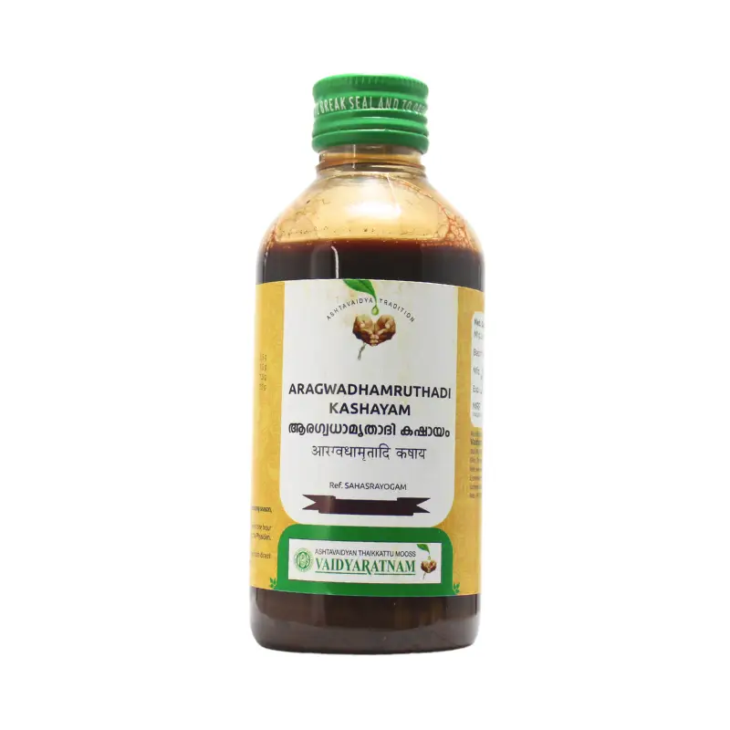 Aragwadhamruthadi Kashayam (200ml) – Vaidyaratnam