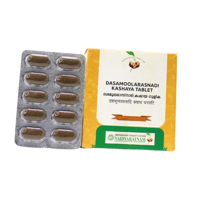 Dashamoolarasnadi Kashayam Tablet (10Tabs) – Vaidyaratnam