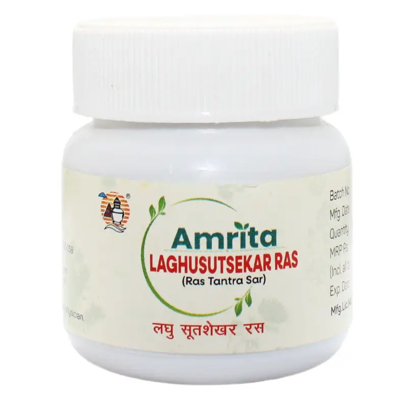 Laghu Sutshekhar Ras (60Tabs) – Amrita Drugs