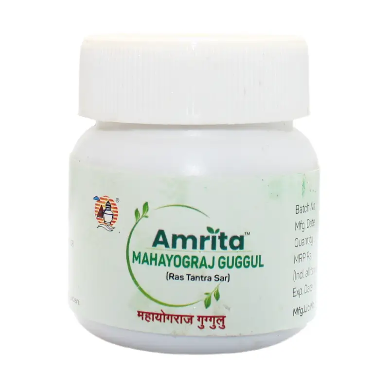 Maha Yogaraja Guggulu (60Tabs) – Amrita Drugs