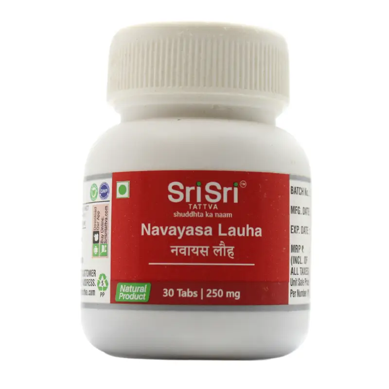 Navayasa Lauha 250Mg (30Tabs) – Sri Sri Tattva