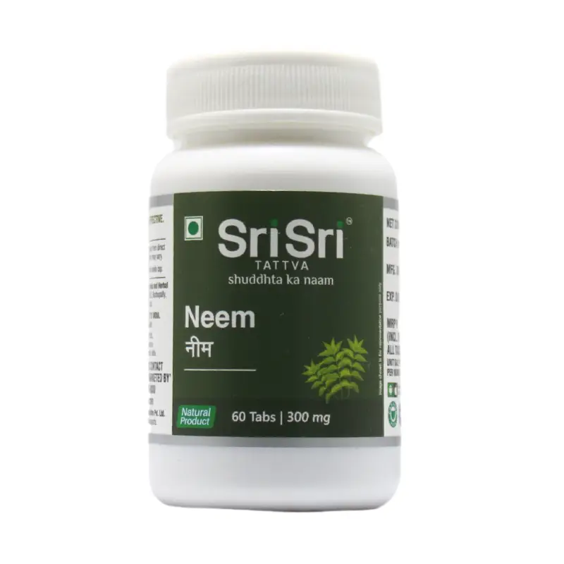 Neem Tablet (60Tabs) – Sri Sri Tattva