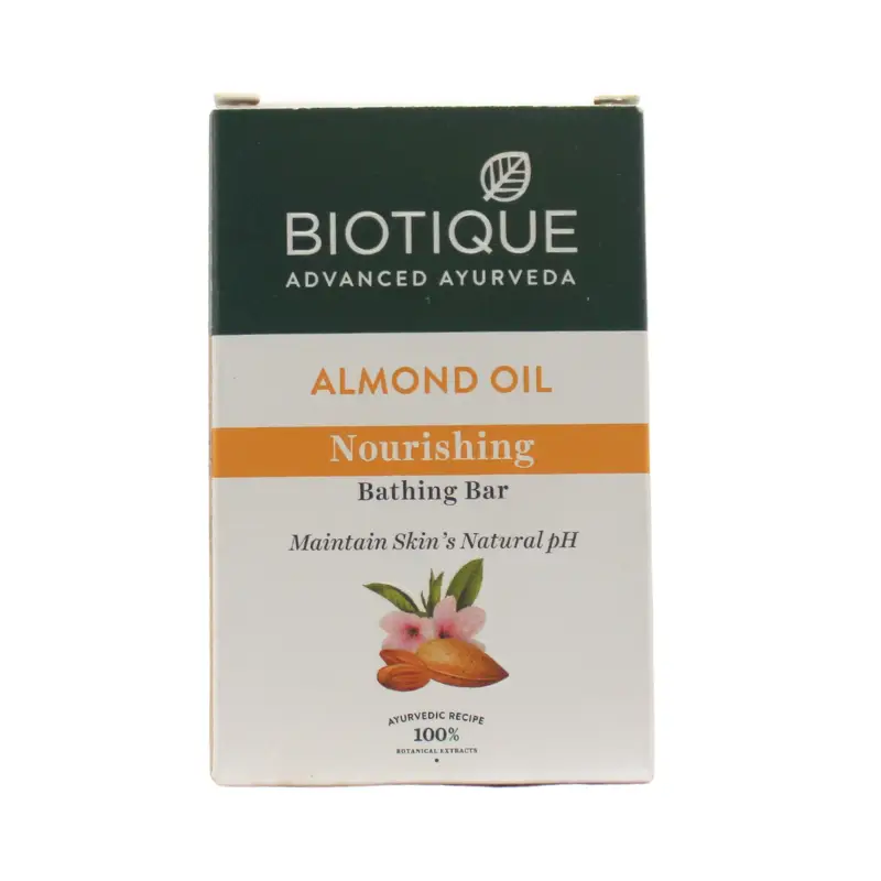 Almond Oil Body Soap (75Gm) – Biotique