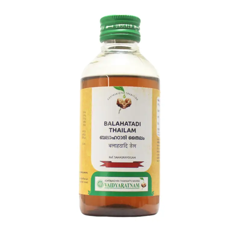 Balahatadi Thailam (200ml) – Vaidyaratnam