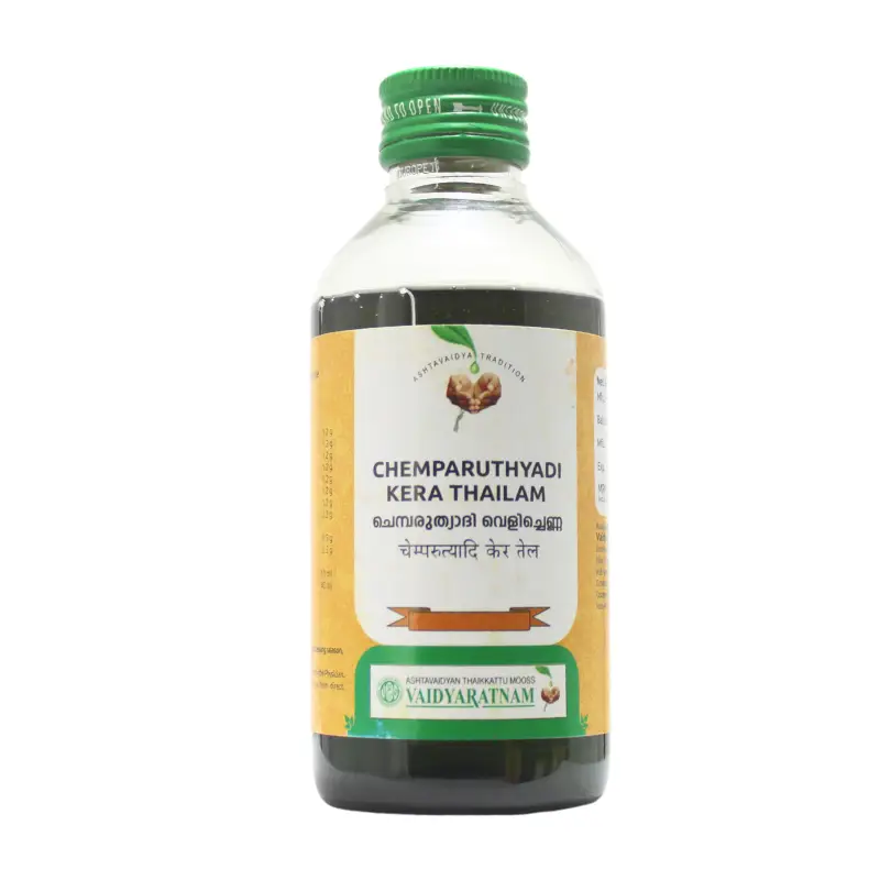 Chemparathyadi Kera Tailam (200ml) – Vaidyaratnam