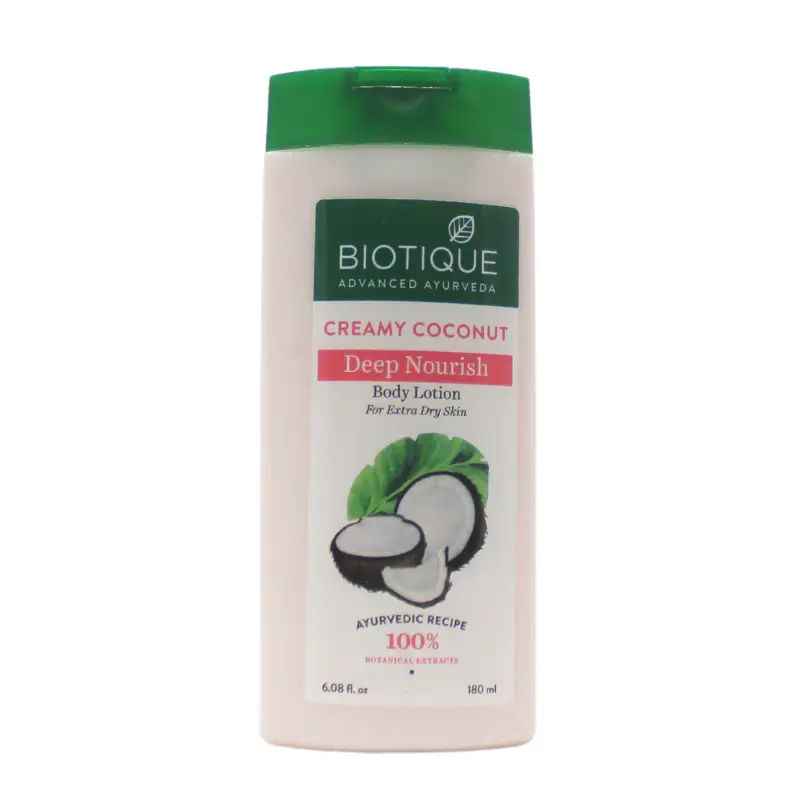 Creamy Coconut Body Lotion (180ml) – Biotique