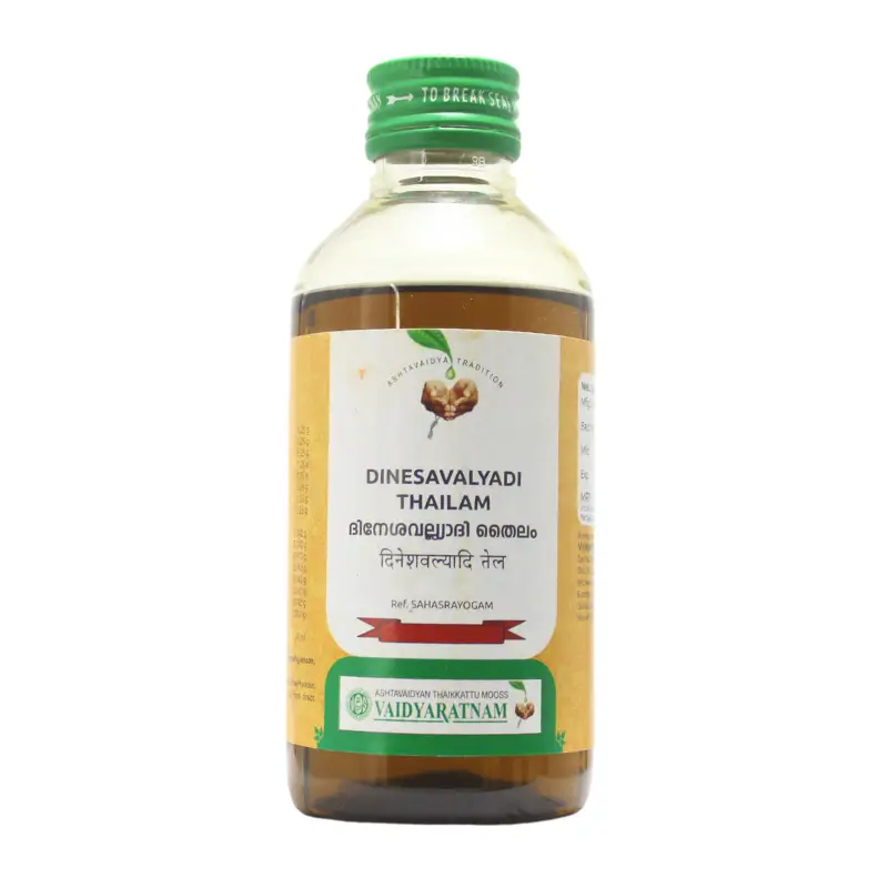 Dinesavilyadi Thailam (200ml) – Vaidyaratnam