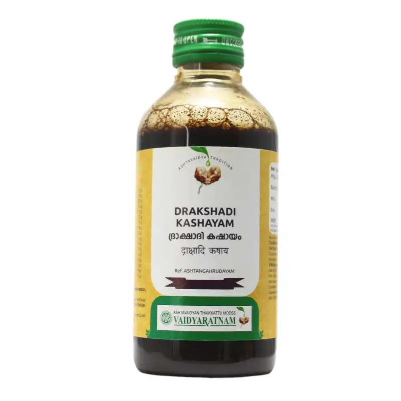 Drakshadi kashayam (200ml) – Vaidyaratnam
