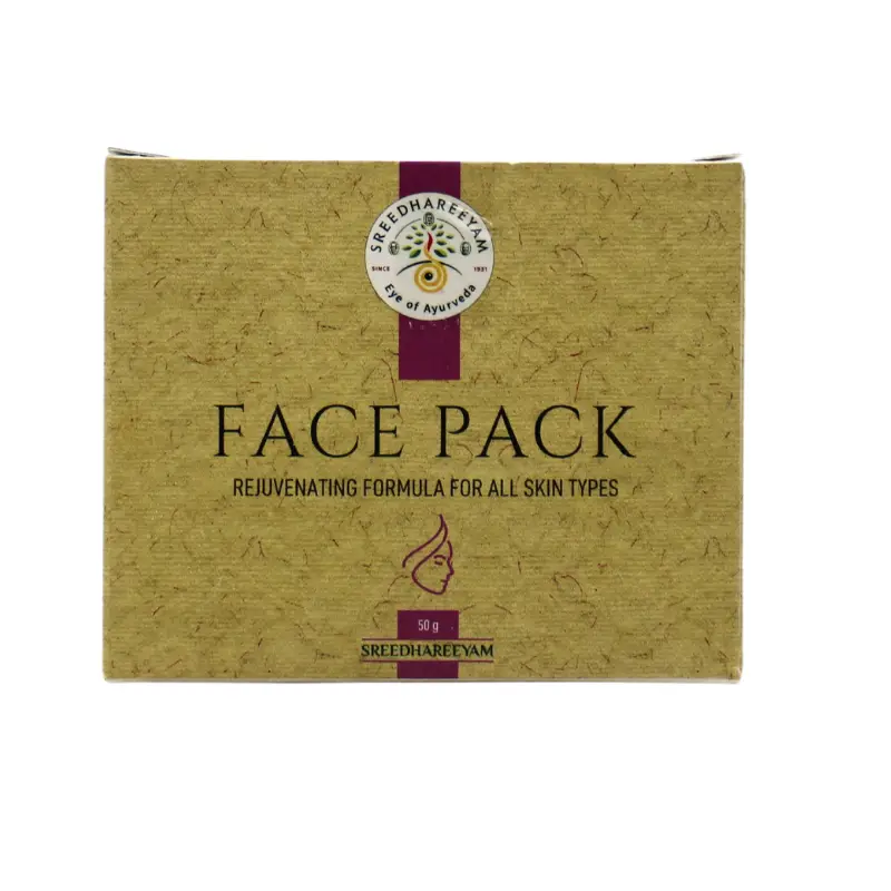 Face Pack (50Gm) – Sreedhareeyam