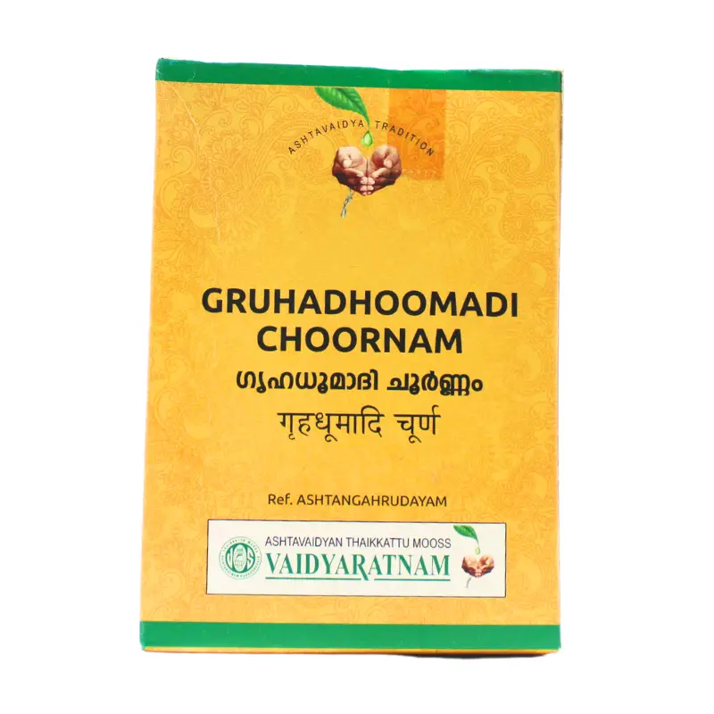 Gruhadhoomadi Choornam (100Gm) – Vaidyaratnam