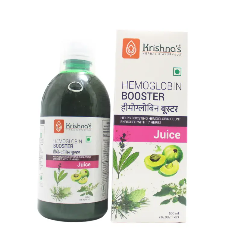 Hemoglobin Booster Syrup (500ml) – Krishna
