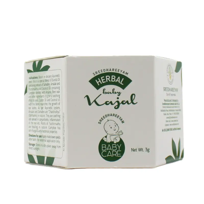 Herbal Baby Kajal (3Gm) – Sreedhareeyam