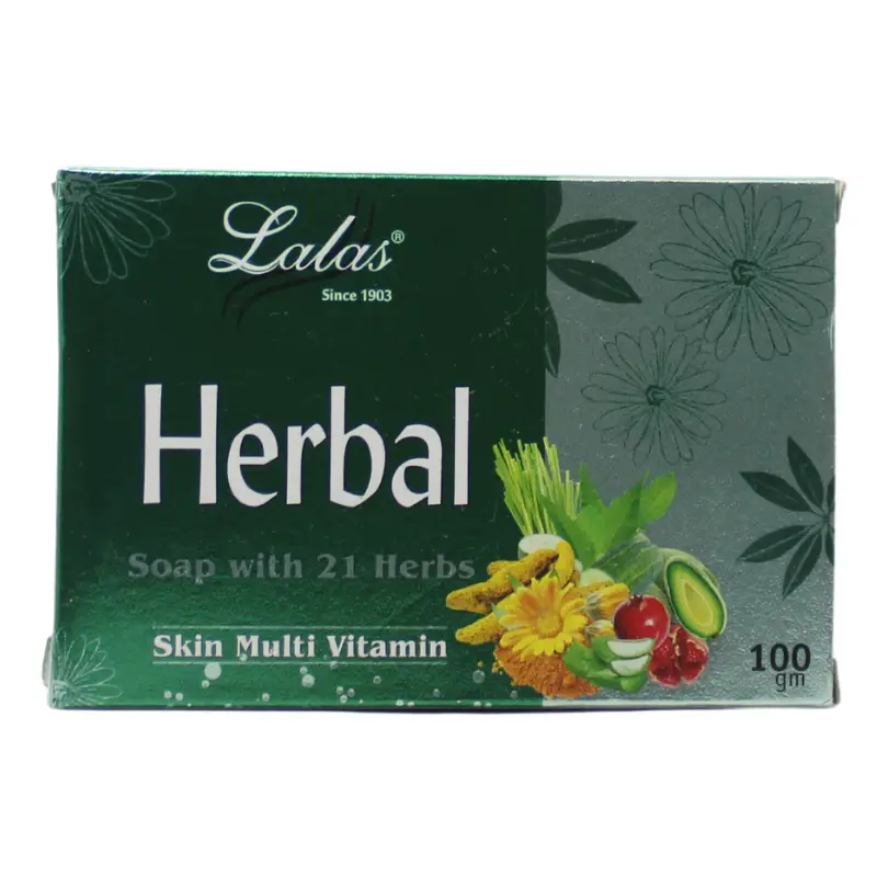 Herbal Soap (100Gm) – Lala Dawasaz