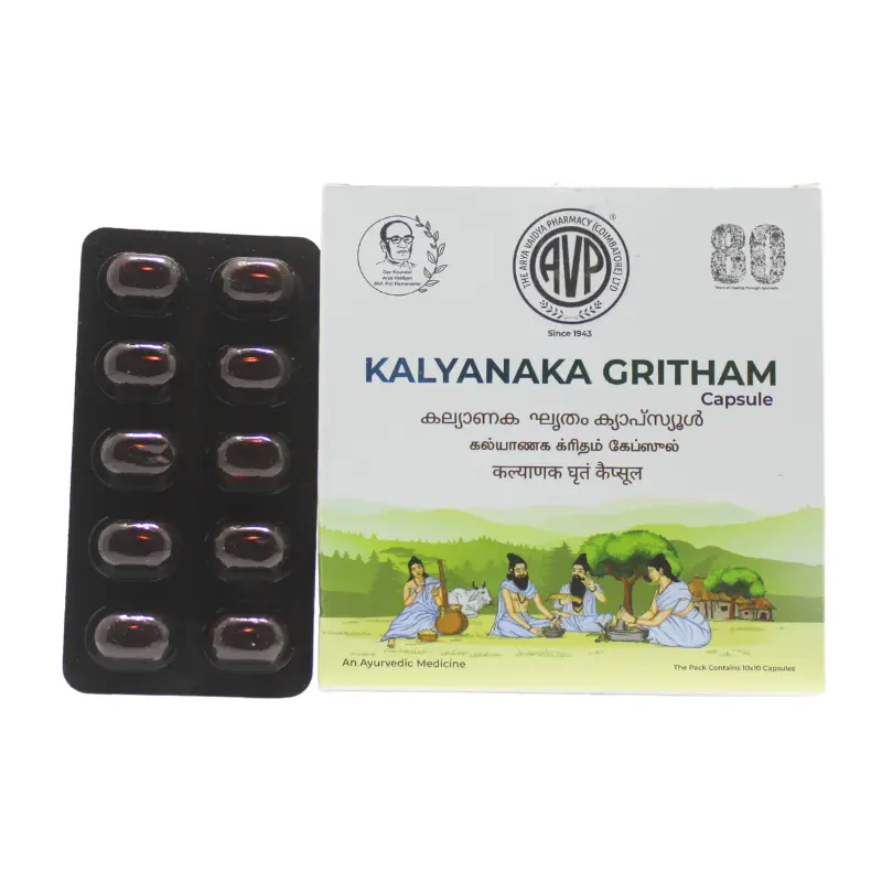 Kalyanaka Gritham Capsule (10Caps) – Avp