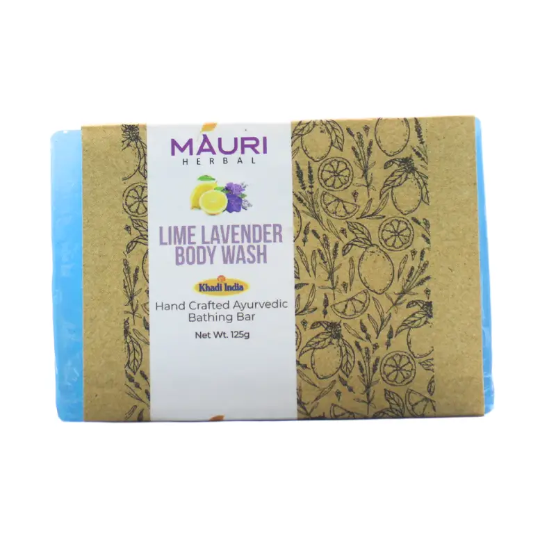 Khadi Lime Lavendor Body Wash Soap (125Gm) – Maruthi Mahila Swawalambi Sansthann