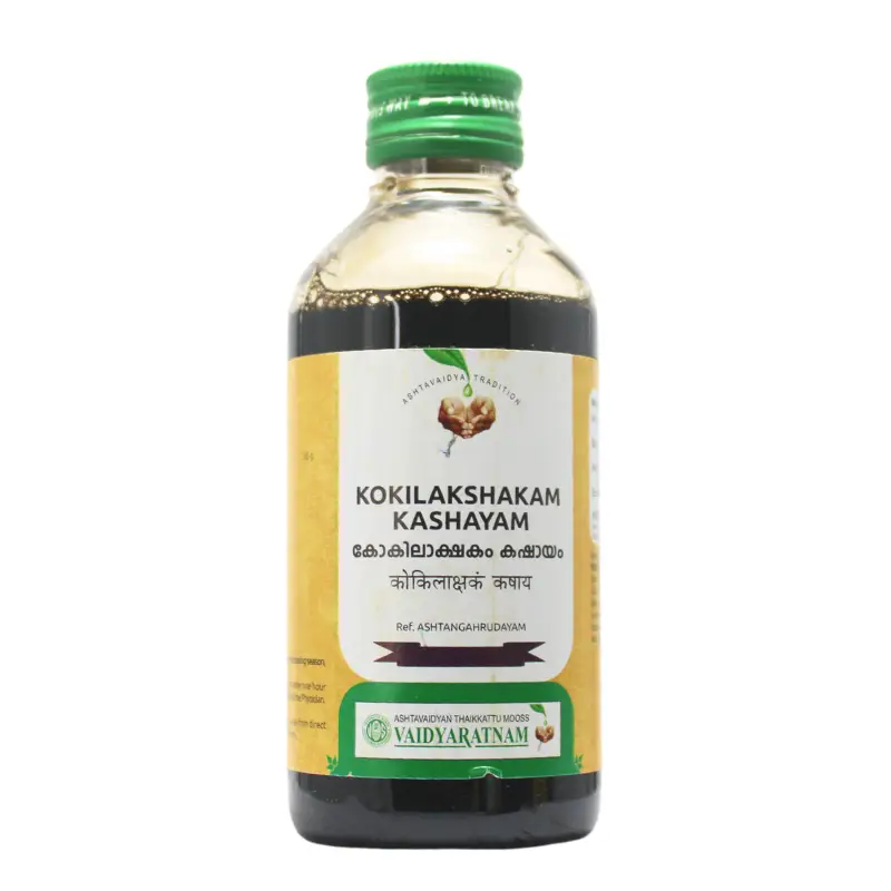 Kokilakshakam Kashayam (200ml) – Vaidyaratnam