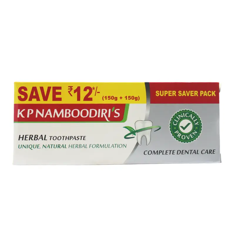 Kpn Tooth Paste Combi (150Gm) – Kp Namboodiri’s