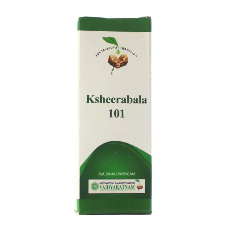 Ksheerabala 101 Drops (10ml) – Vaidyaratnam