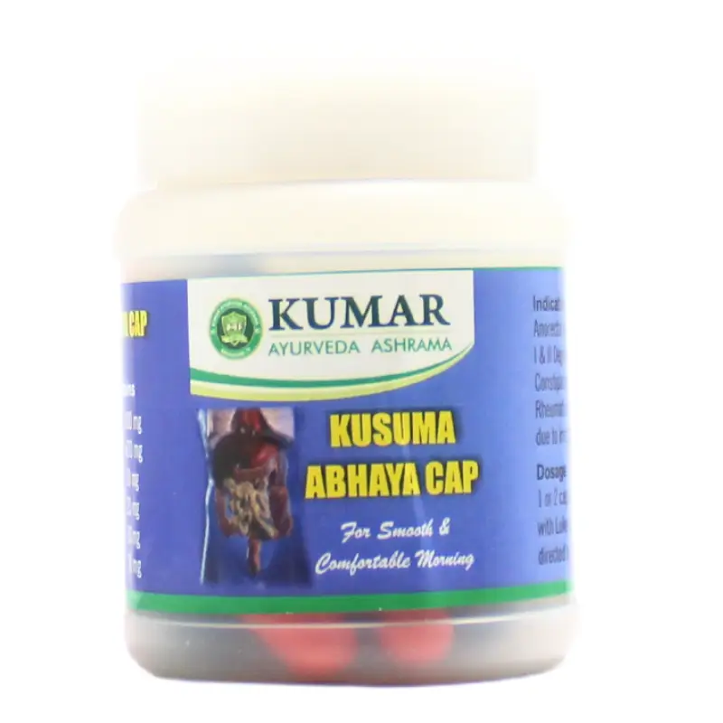 Kusumaabhya Capsule (30Caps) – Kumar Ayurveda Ashrama