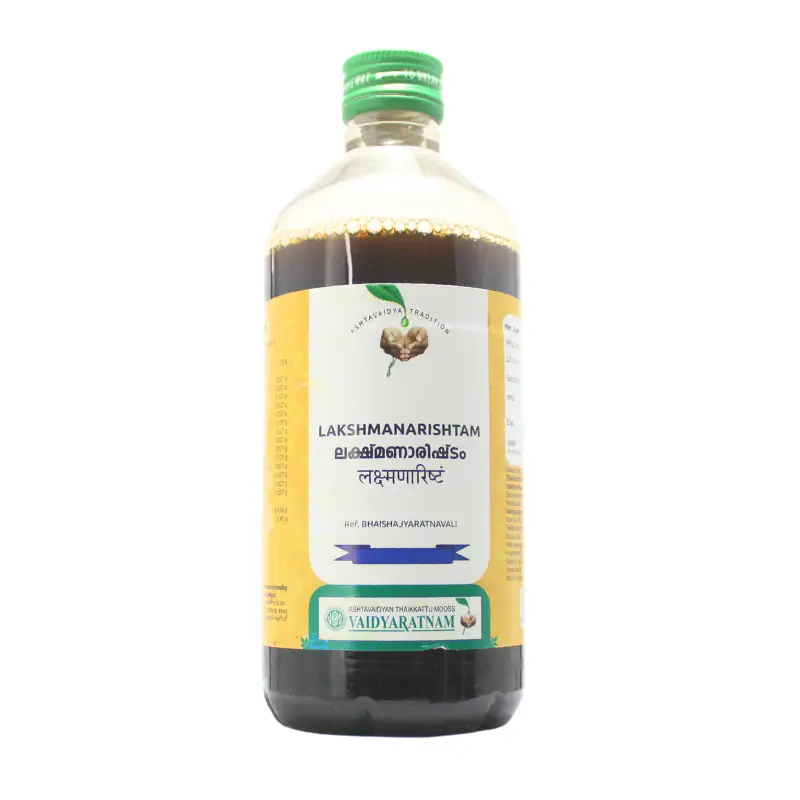 Lakshmanarishtam (450ml) – Vaidyratnam