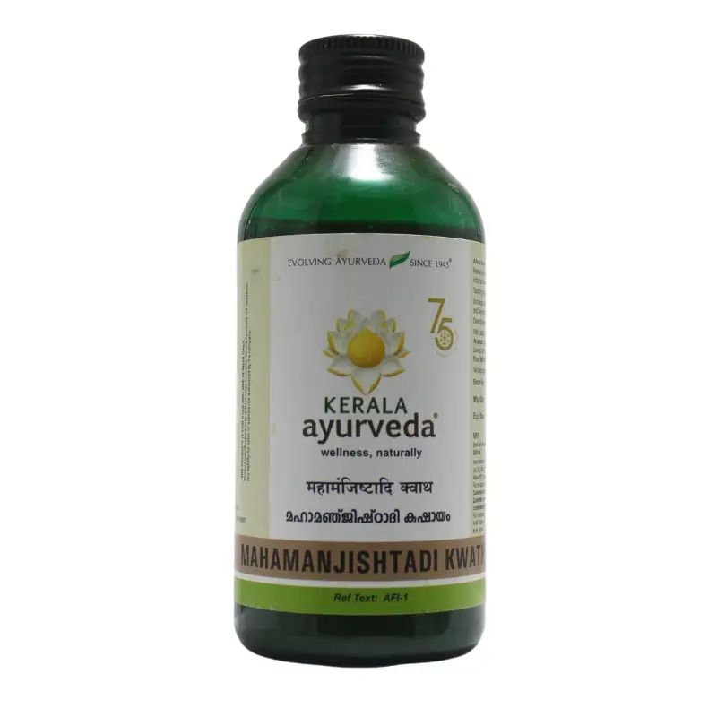 Maha Manjishtadi Kwatha (200ml) – Kerala Ayurveda