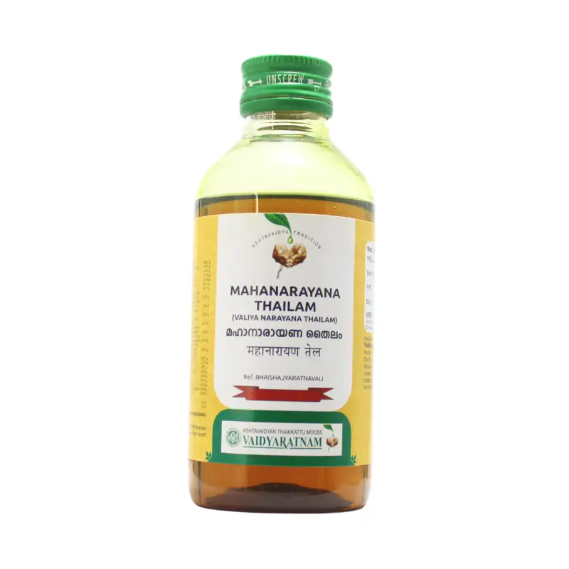 Maha Narayana Thailam (200ml) – Vaidyaratnam