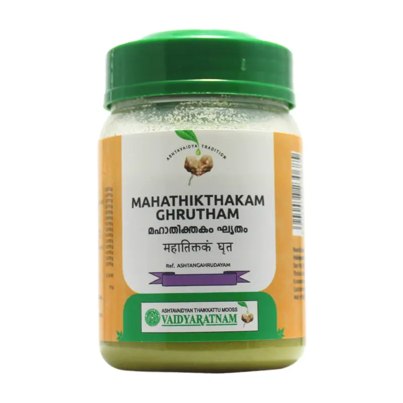 Mahathikthakam Ghritham (150Gm) – Vaidyaratnam