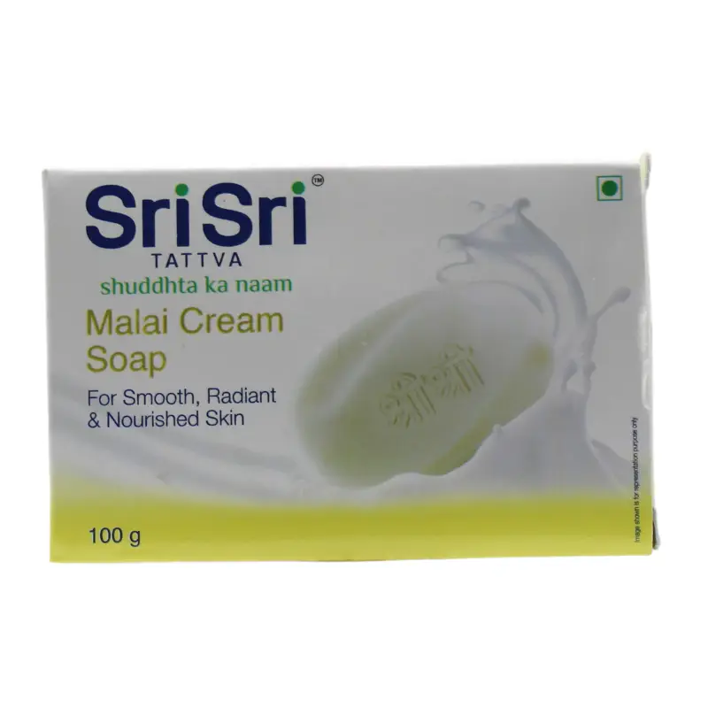 Malai Cream Soap (100Gm) – Sri Sri Tattva