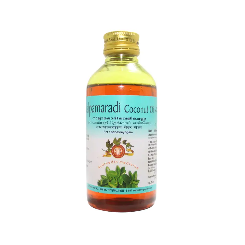 Nalpamaradi Thailam (200ml) – Arya Vaidya Pharma