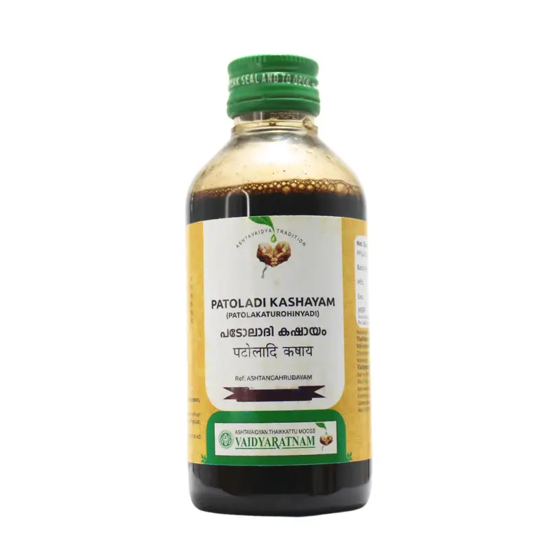 Patoladi Kashayam (Patolakaturohinyadi) (200ml) – Vaidyaratnam