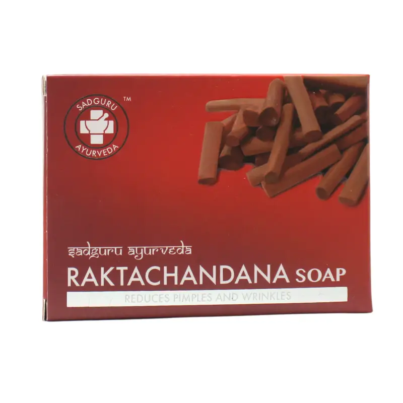 Raktachandana Soap (75Gm) – Sadguru Ayurveda
