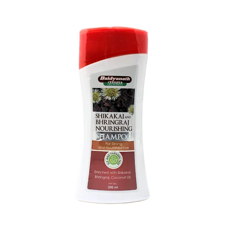 Shikakai & Bhringraj Shampoo (200ml) – Baidyanath