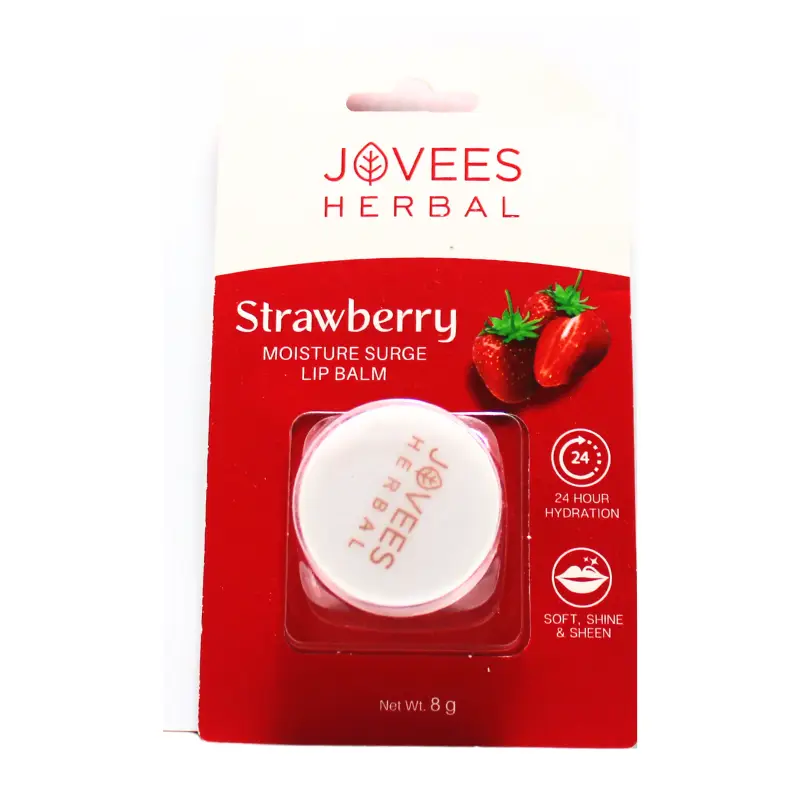 Strawberry Lip Balm (8Gm) – Jovees